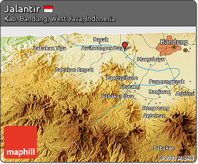 Physical 3D Map of Jalantir