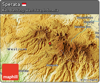 Physical 3D Map of Sperata
