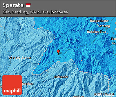 Political 3D Map of Sperata