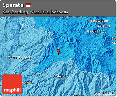 Political 3D Map of Sperata