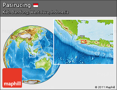 Physical Location Map of Pasirucing