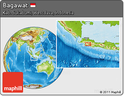 Physical Location Map of Bagawat