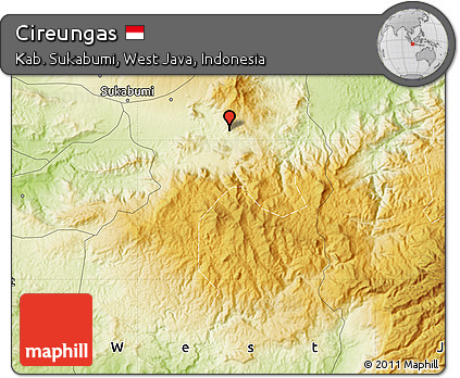 Physical Map of Cireungas