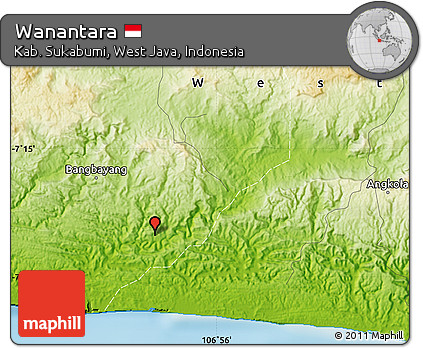 Physical Map of Wanantara