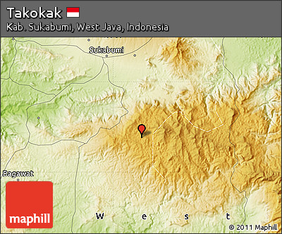Physical Map of Takokak