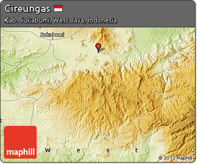 Physical Map of Cireungas