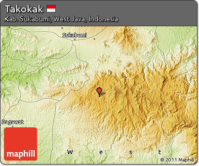 Physical Map of Takokak