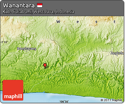 Physical Map of Wanantara