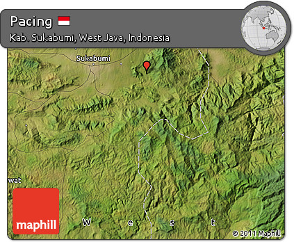 Satellite Map of Pacing