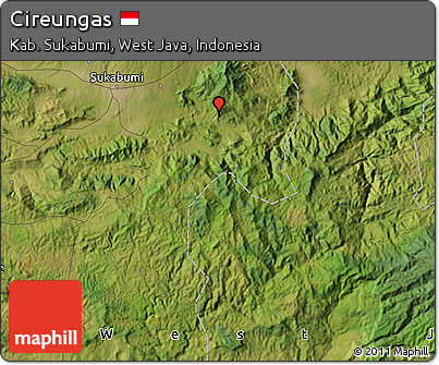 Satellite Map of Cireungas
