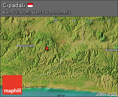 Satellite Map of Cipadali