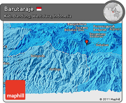 Political Panoramic Map of Barutaraje