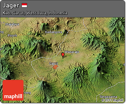 Satellite 3D Map of Jager