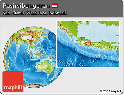 Physical Location Map of Pasirsibunguran