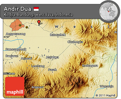 Physical Map of Andir Dua