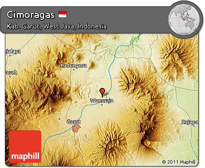 Physical Map of Cimoragas