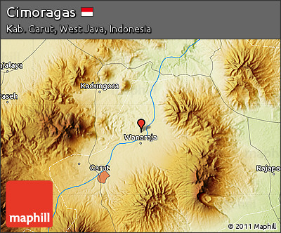Physical Map of Cimoragas