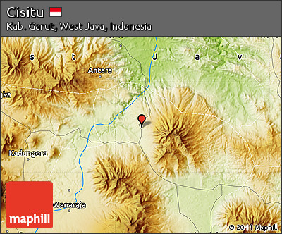 Physical Map of Cisitu