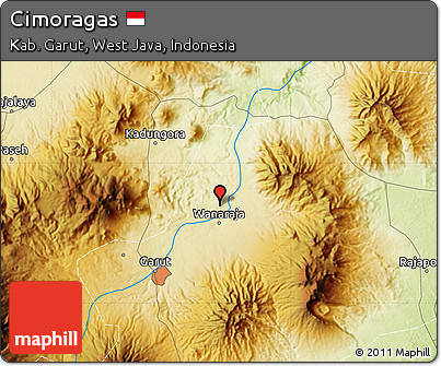 Physical Map of Cimoragas