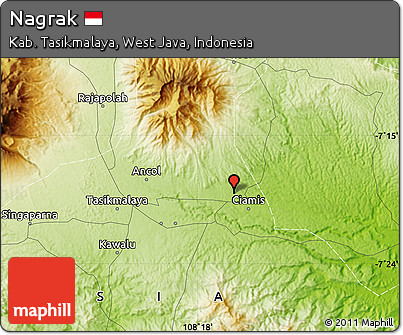 Physical Map of Nagrak