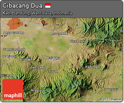 Satellite Map of Cibacang Dua
