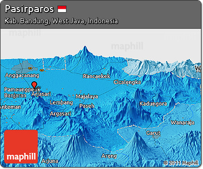 Political Panoramic Map of Pasirparos