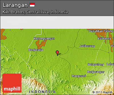 Physical 3D Map of Larangan