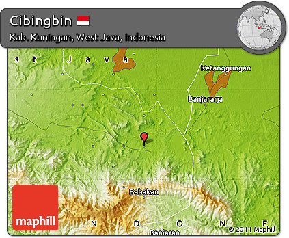 Physical Map of Cibingbin