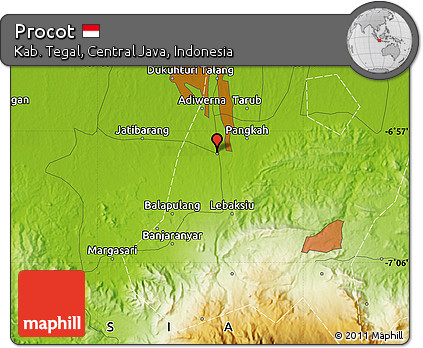 Physical Map of Procot