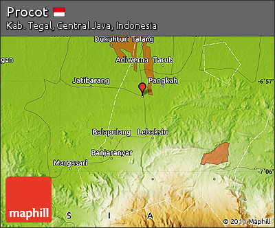 Physical Map of Procot