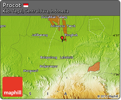 Physical Map of Procot
