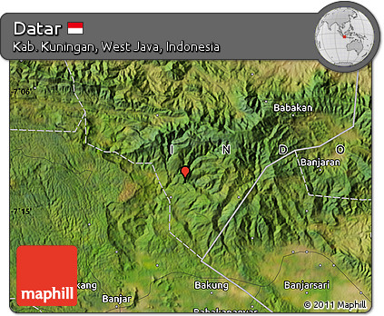 Satellite Map of Datar