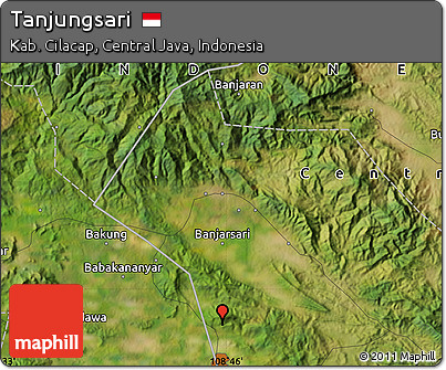 Satellite Map of Tanjungsari