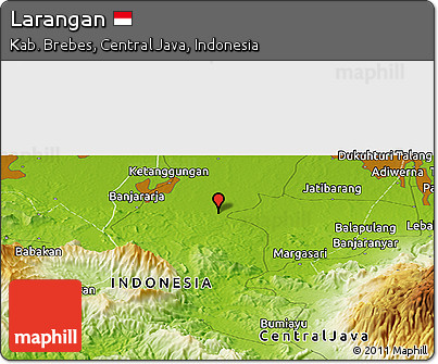 Physical Panoramic Map of Larangan