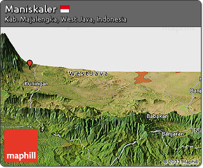 Satellite Panoramic Map of Maniskaler