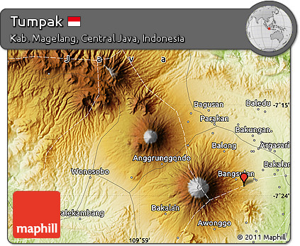 Physical Map of Tumpak