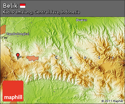 Physical Map of Belik