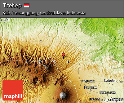 Physical Map of Tretep