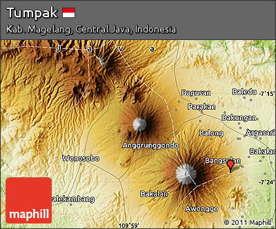 Physical Map of Tumpak