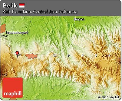 Physical Map of Belik
