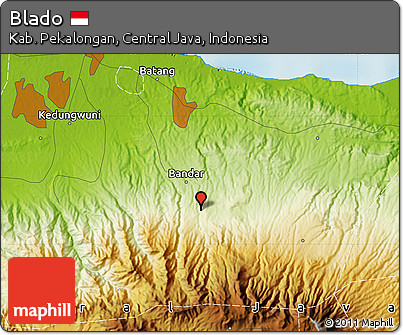 Physical Map of Blado