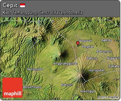 Satellite Map of Cepit