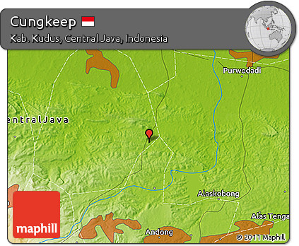 Physical 3D Map of Cungkeep