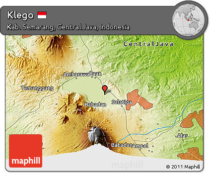 Physical 3D Map of Klego