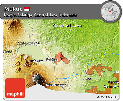 Physical 3D Map of Mukus