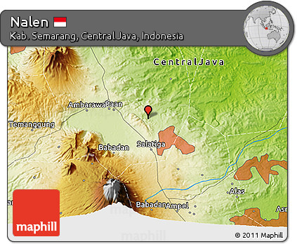 Physical 3D Map of Nalen