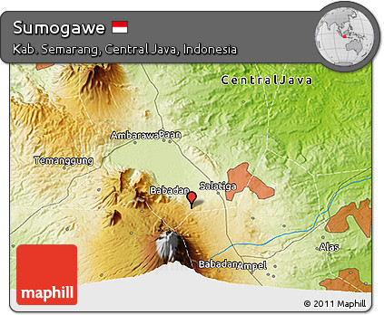 Physical 3D Map of Sumogawe