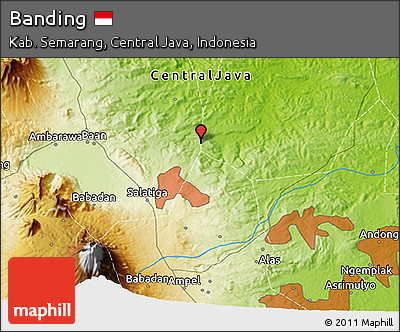 Physical 3D Map of Banding