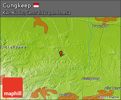 Physical 3D Map of Cungkeep