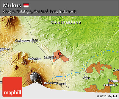 Physical 3D Map of Mukus